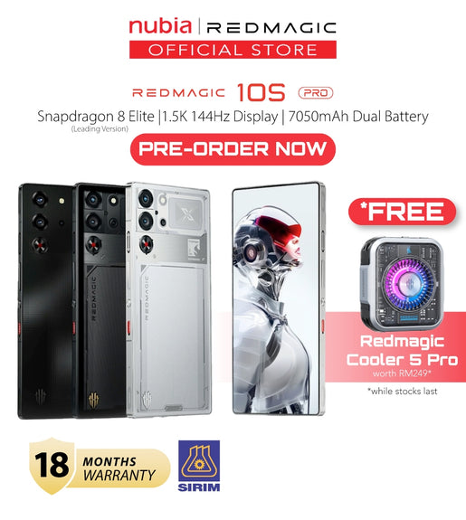 [NEW] REDMAGIC 10S Pro 5G Smartphone I 1.5K Perfect All-Screen Display I Snapdragon 8 Elite Leading Version I 7050mAh